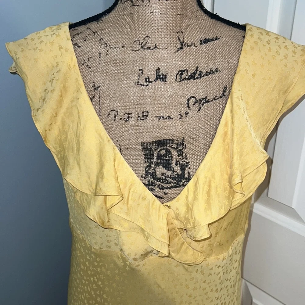 Hatch Yellow Ruffle Maxi Dress - Picture 2 of 6